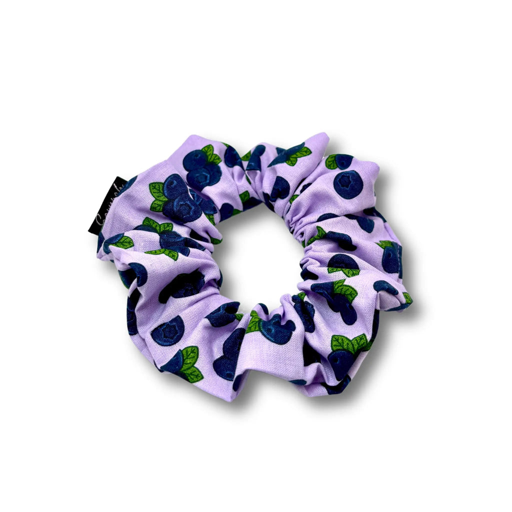 Mini Blueberry Summer Scrunchie