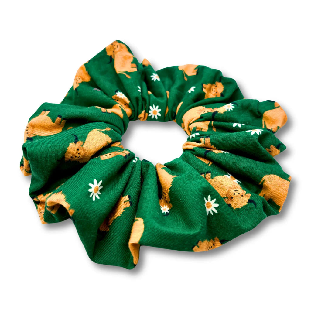 Highland Cows Scrunchie