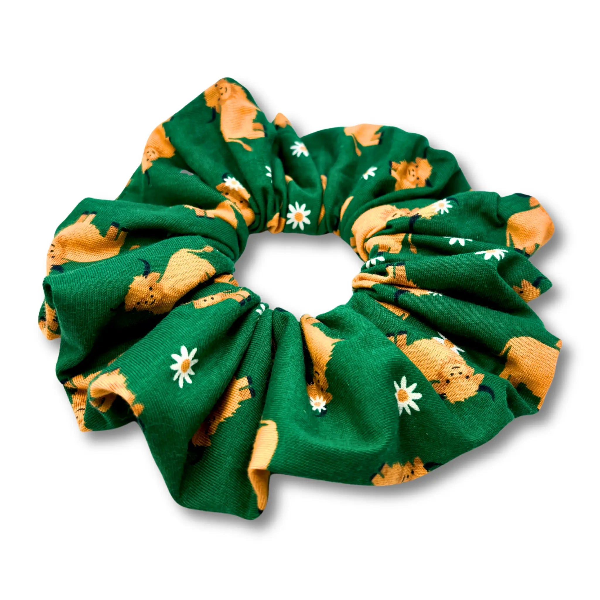 Highland Cows Scrunchie