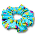 Swimming Frogs Summer Scrunchie