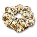Floral Cow Bullet Scrunchie