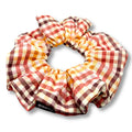 Harvest Plaid Scrunchie
