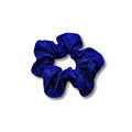 Mini Royal Blue Sparkle Scrunchie