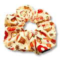 Fall Donuts & Drinks Scrunchie