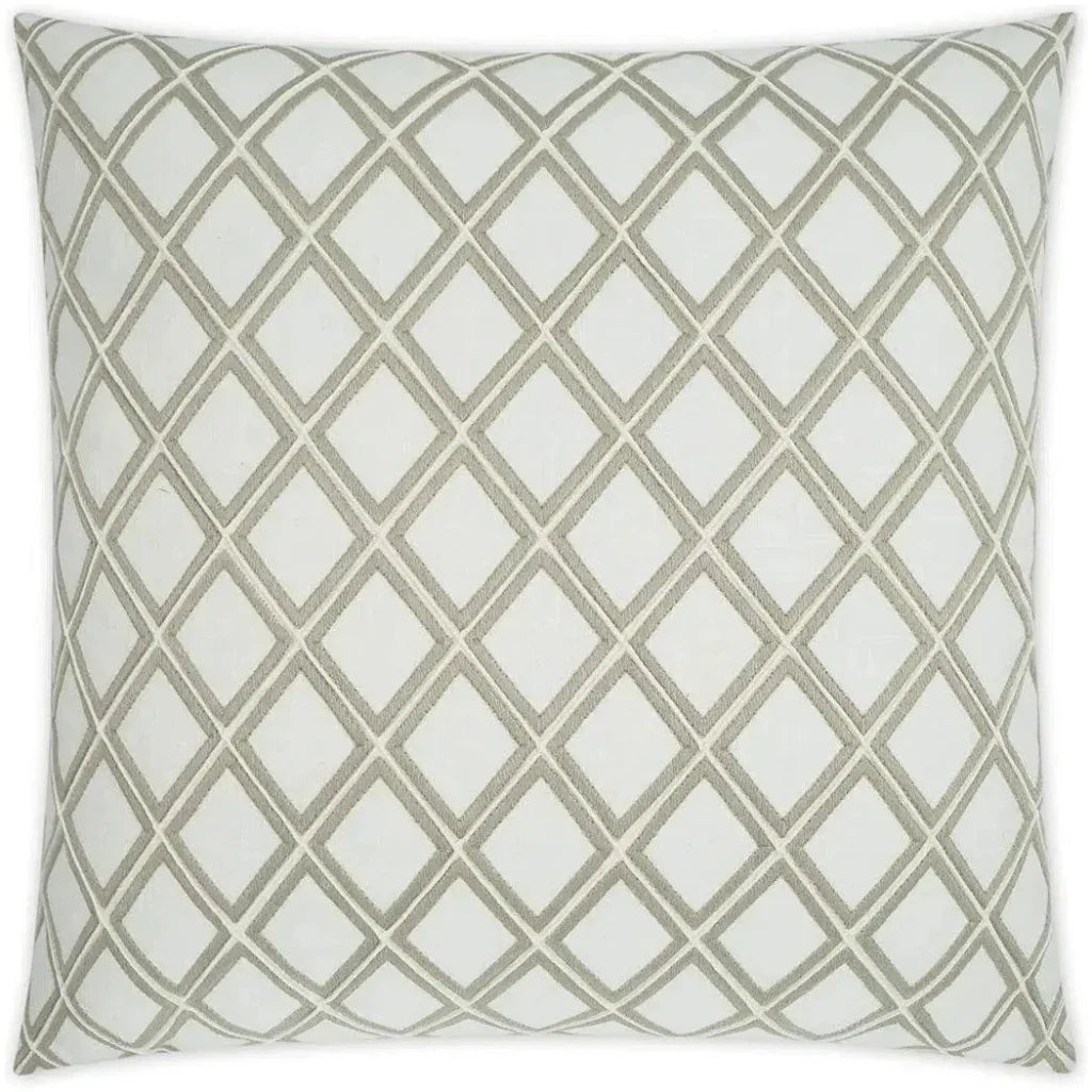 Enhancer White Throw Pillow With Insert