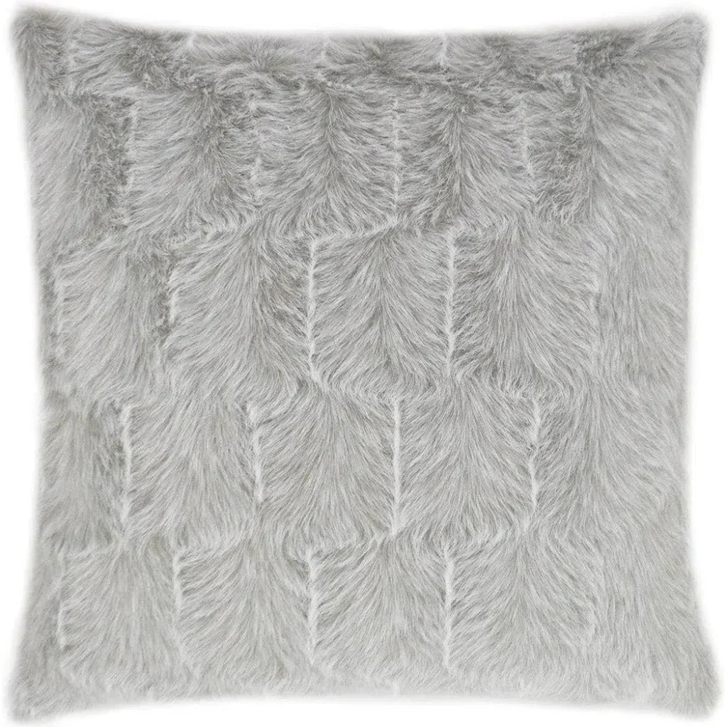 Ermelo Dove Grey Throw Pillow With Insert