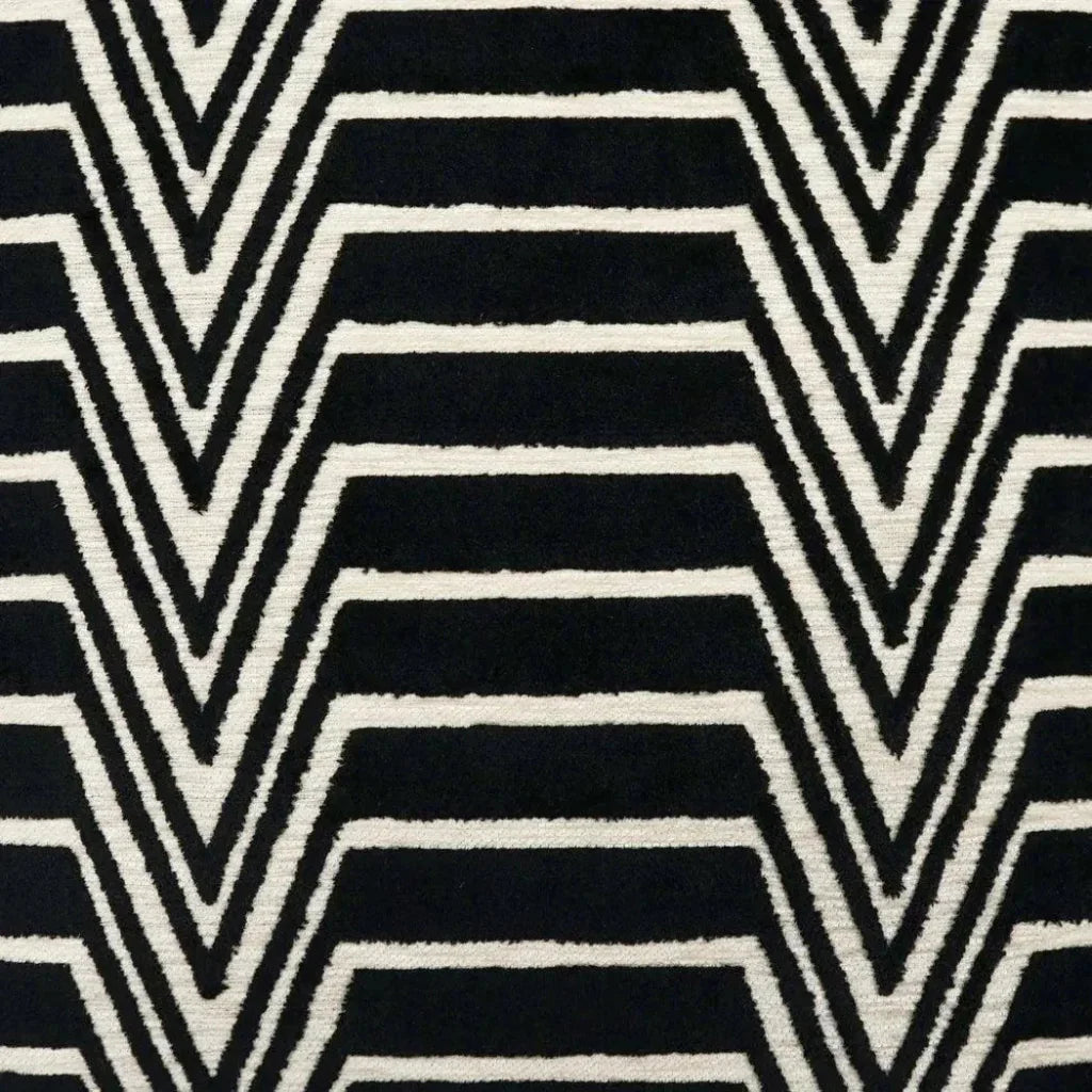 Evora Jet Black Throw Pillow With Insert