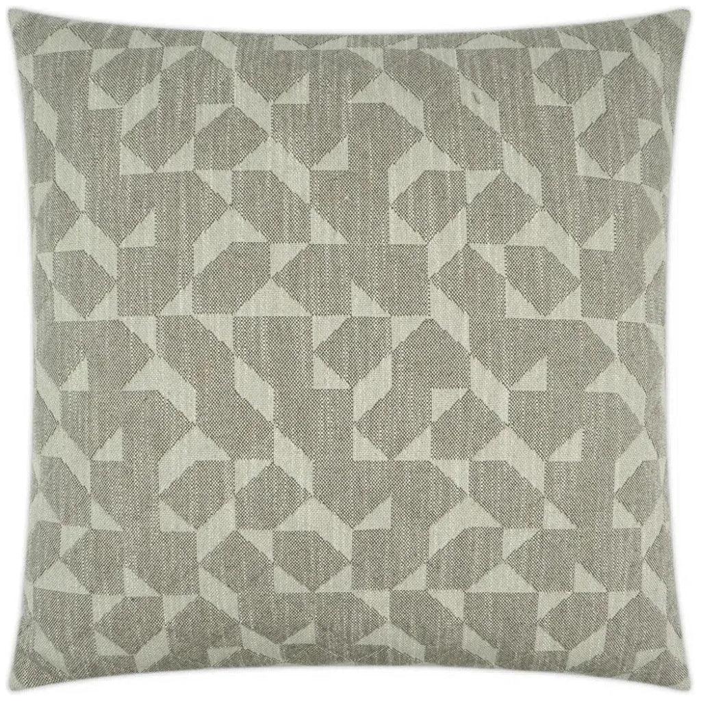 Explorer Taupe Throw Pillow With Insert
