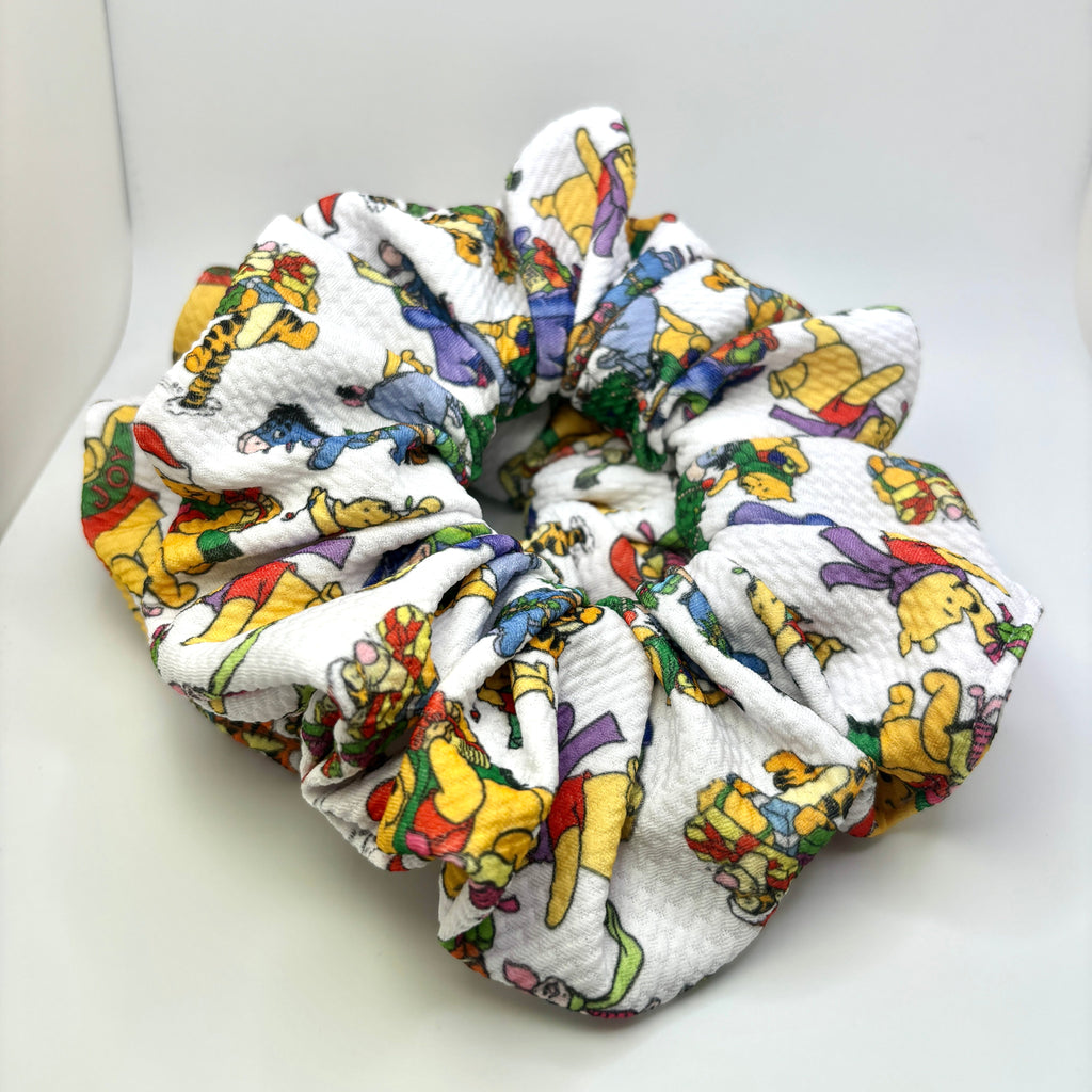 Winnie the Pooh Christmas Bullet Scrunchie