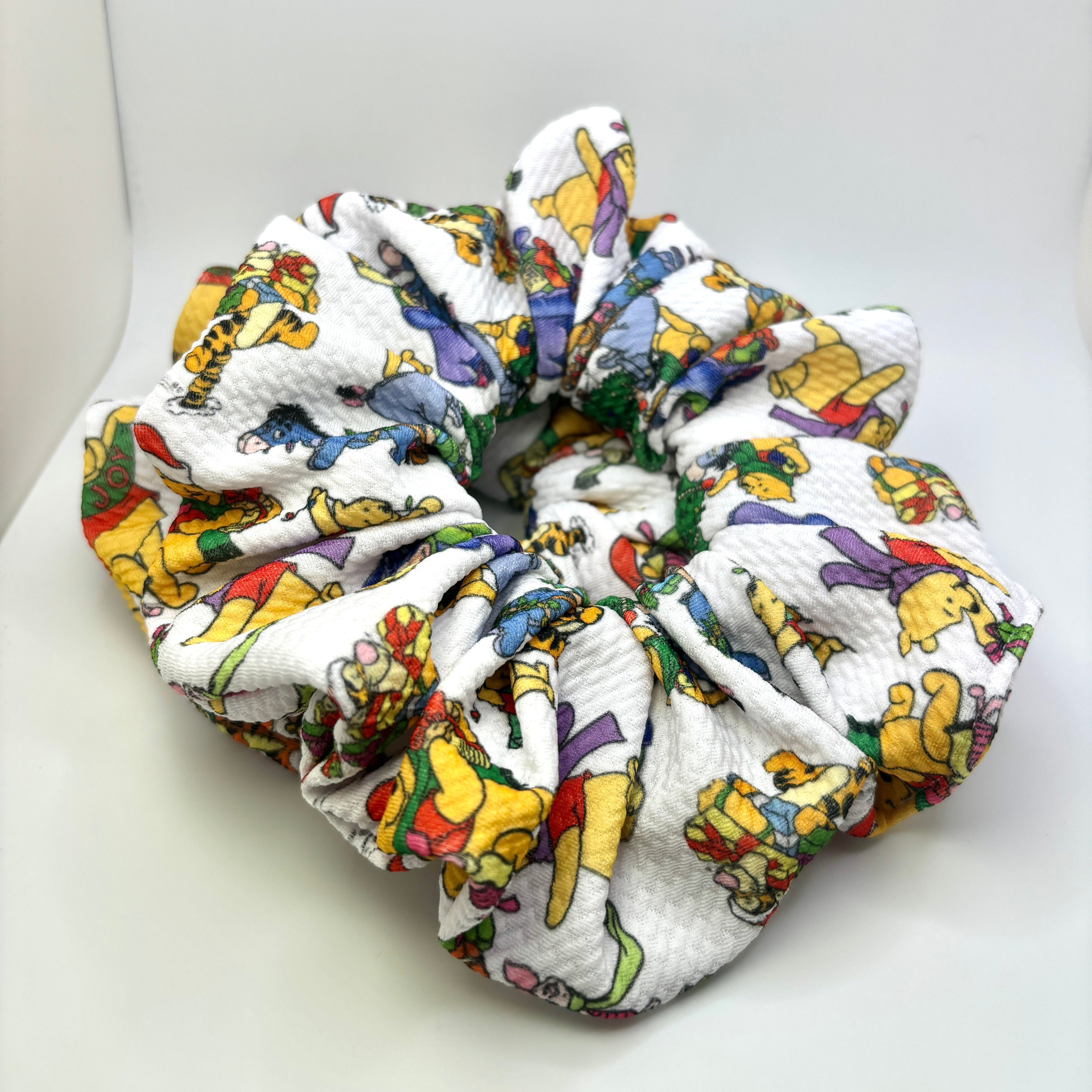 Winnie the Pooh Christmas Bullet Scrunchie