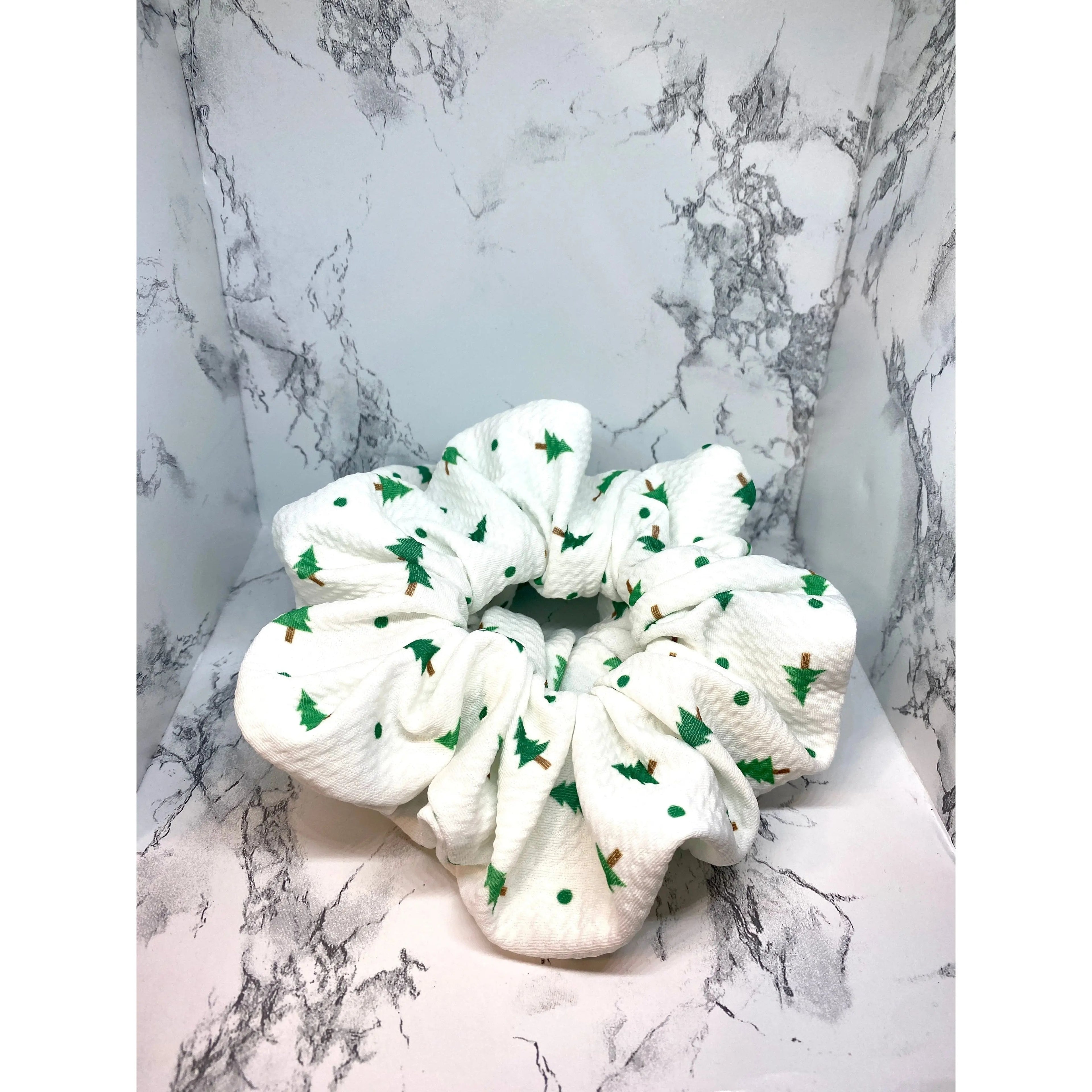 Tiny Pines Christmas Bullet Scrunchie