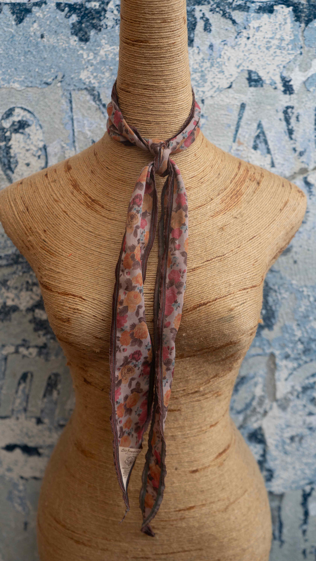 Floral Academy Neck Scarf