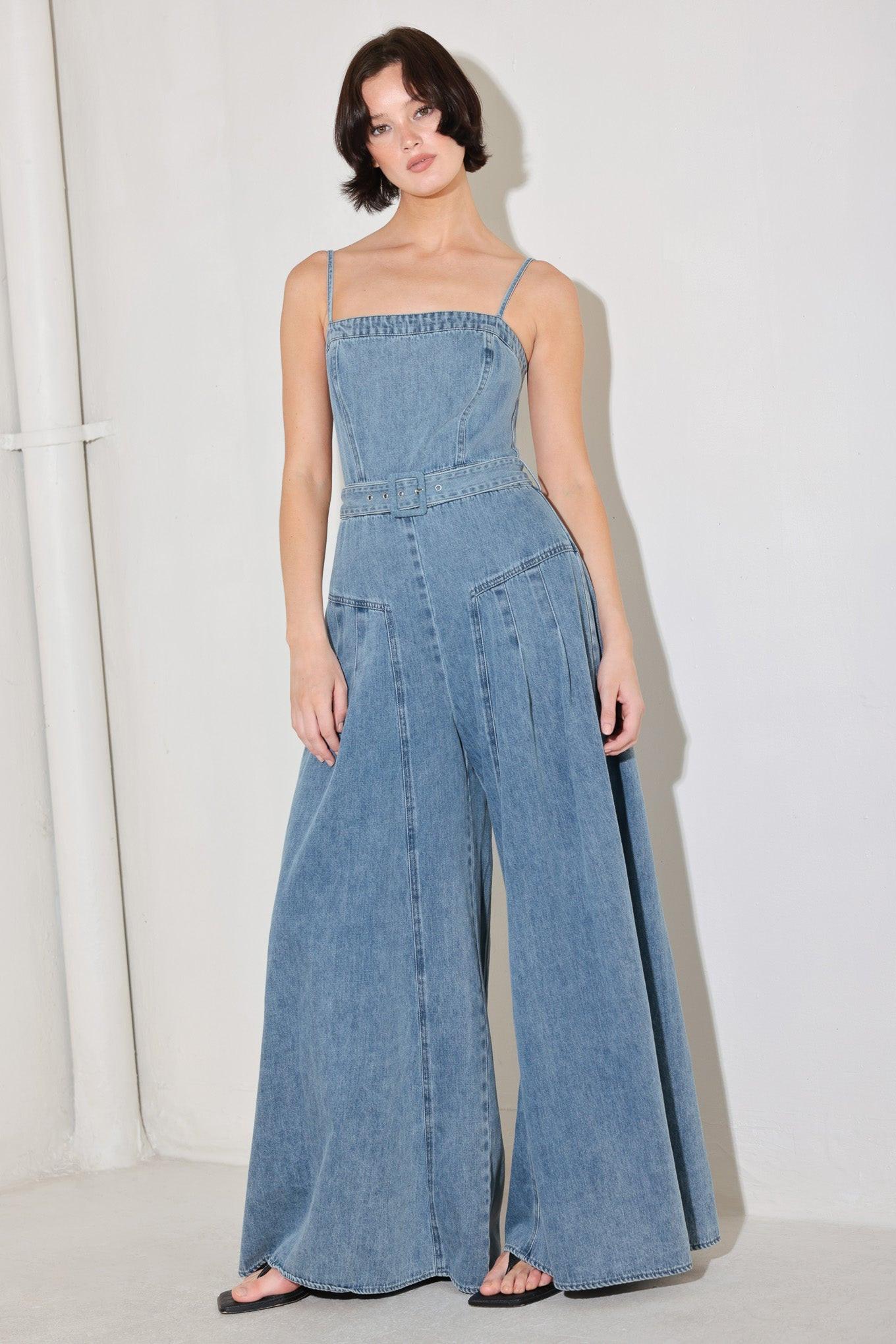 [PREORDER] COASTAL CONFIDENCE DENIM JUMPSUIT