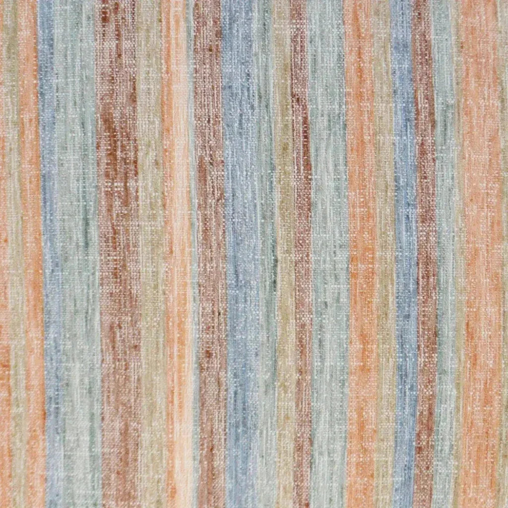 Faded Stripe Spice Red Throw Pillow Insert