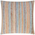 Faded Stripe Spice Red Throw Pillow Insert
