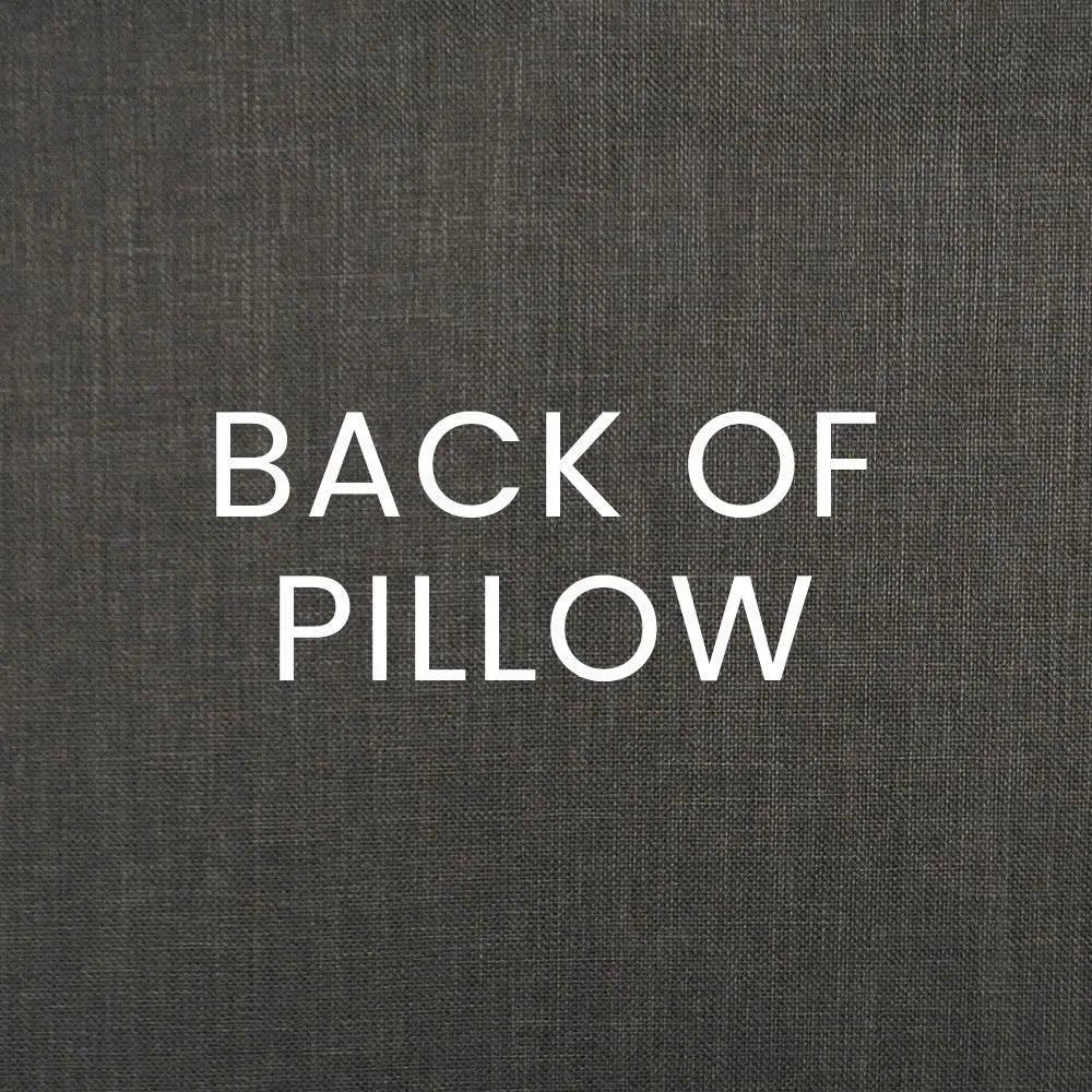 Fleurel Black Throw Pillow With Insert