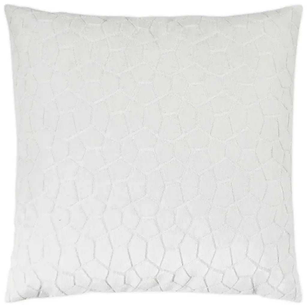 Flintstone White Throw Pillow With Insert