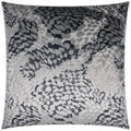 Flirty Pewter Grey Throw Pillow With Insert