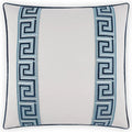Fontanelle Blue Throw Pillow With Insert