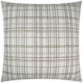 Foothills Ash Grey Throw Pillow With Insert
