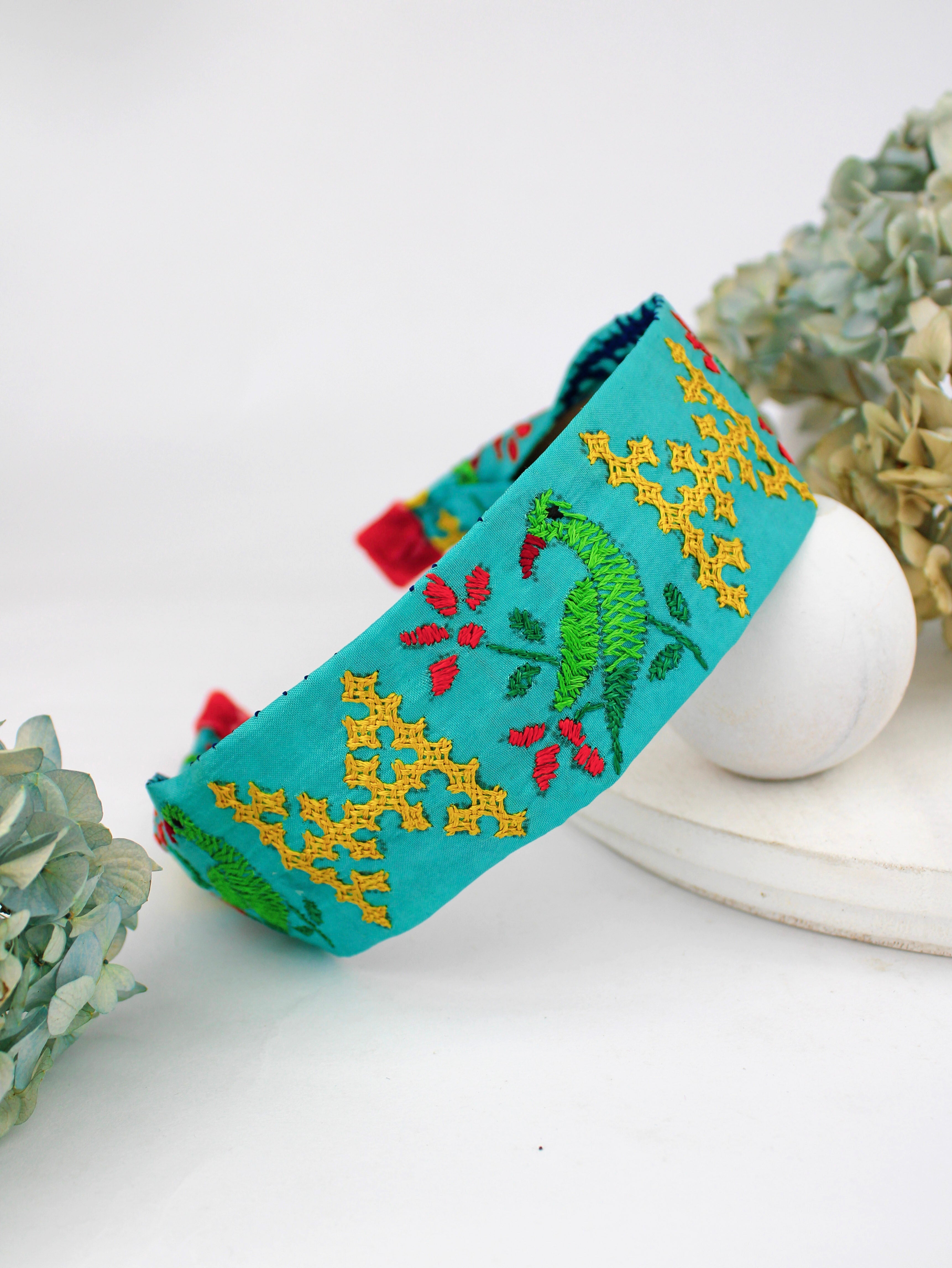 Frida Embroidered Headband