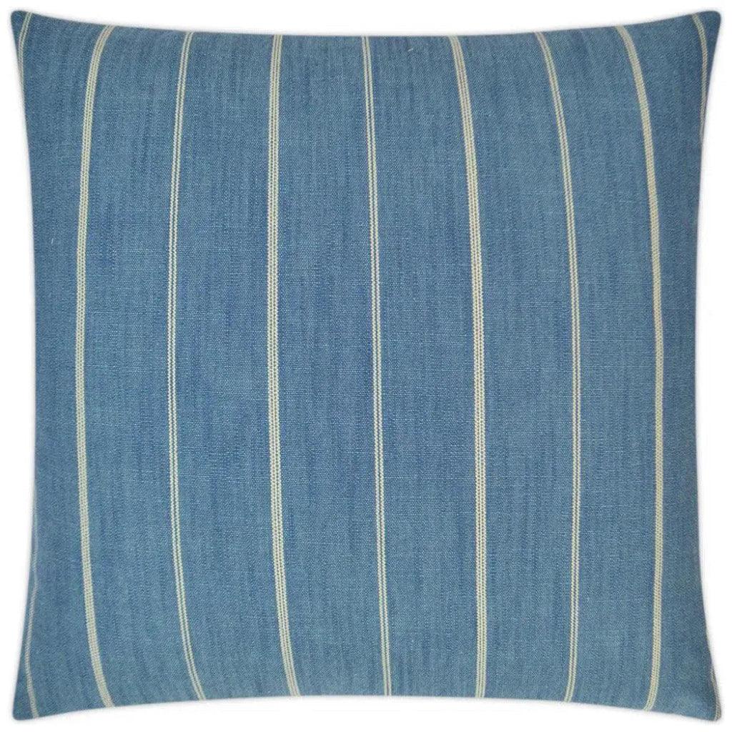 Fritz Indigo Blue Throw Pillow With Insert