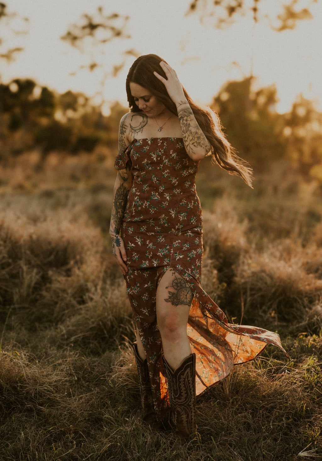 Floral Desert - Dress