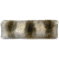 Fur Bolster Alaskan Hawk Brown Throw Pillow Insert