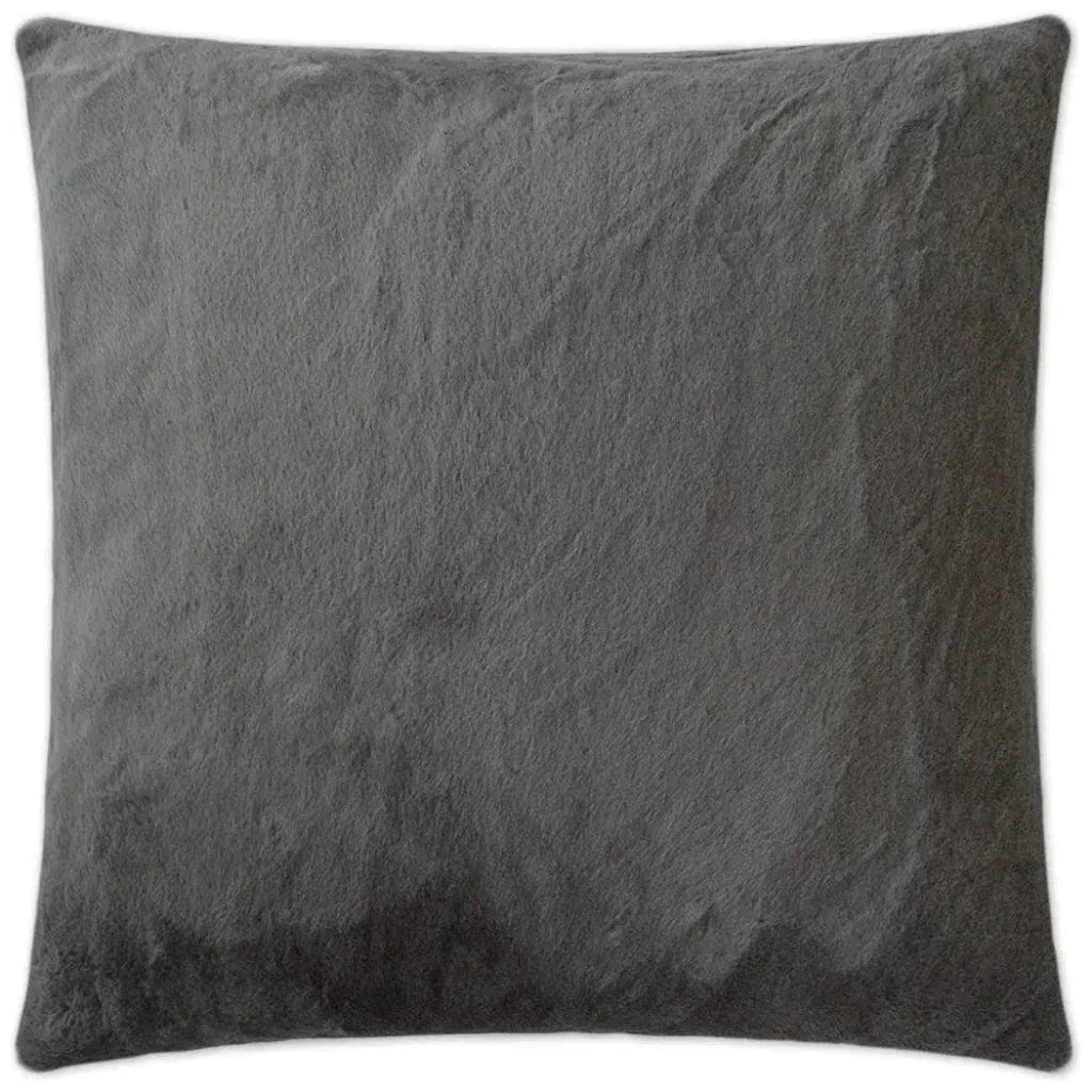 Furocious Steel Grey Throw Pillow Insert