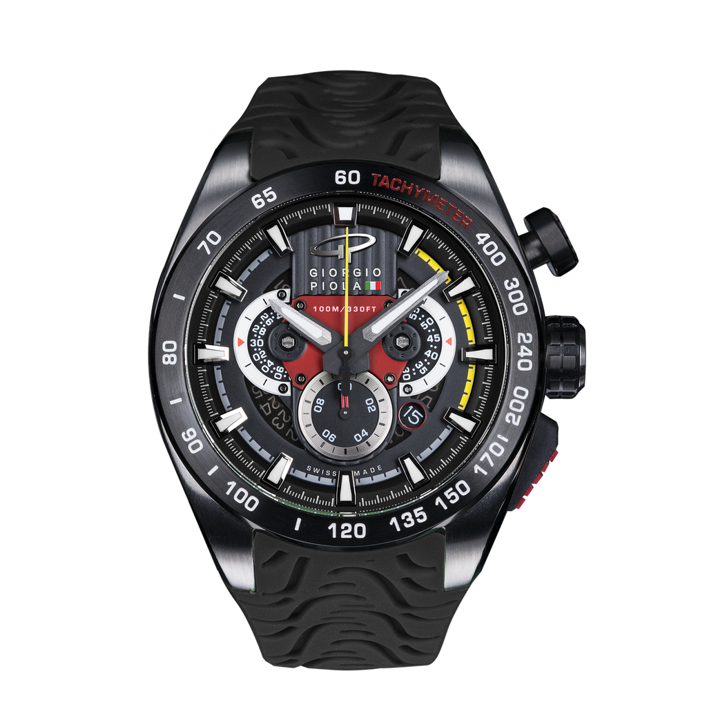SHIFT - Black Swiss Sport Chrono Watch