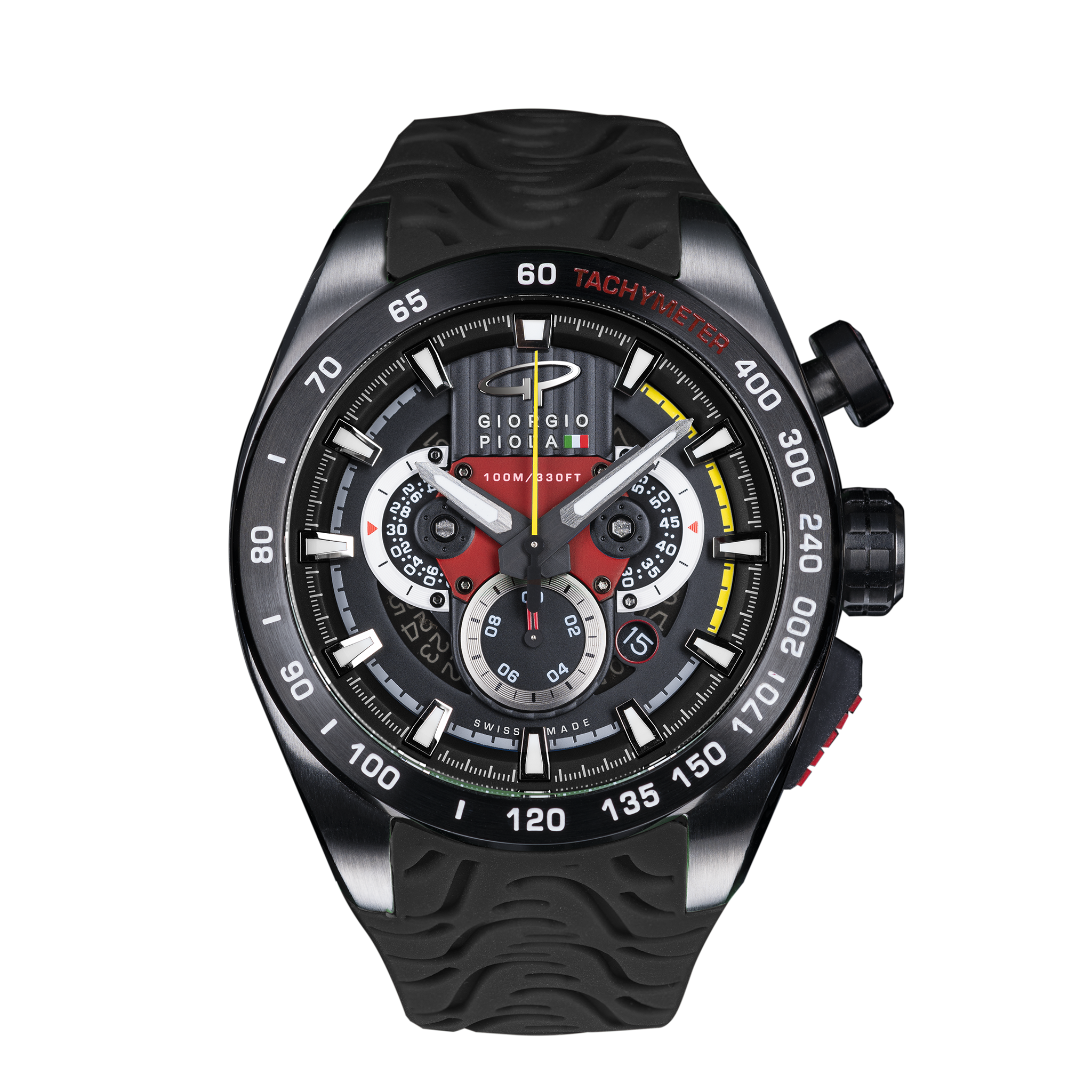 SHIFT - Black Swiss Sport Chrono Watch