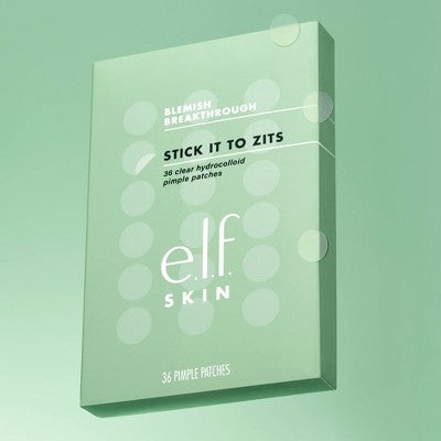 e.l.f. SKIN Blemish Breakthrough Stick It to Zits Pimple Patches 36ct - New