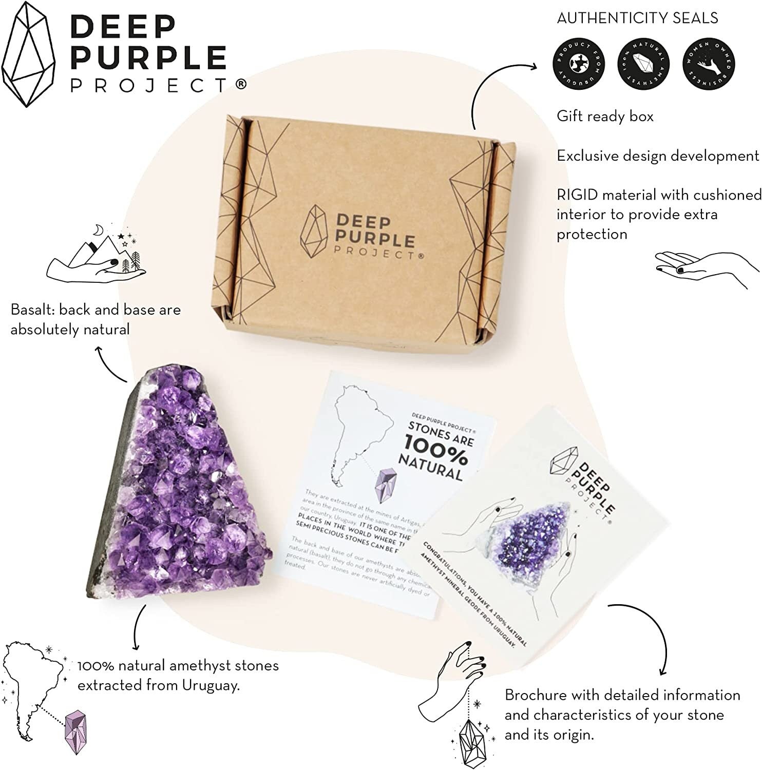 Galaxy Amethyst on sale, gift under 50