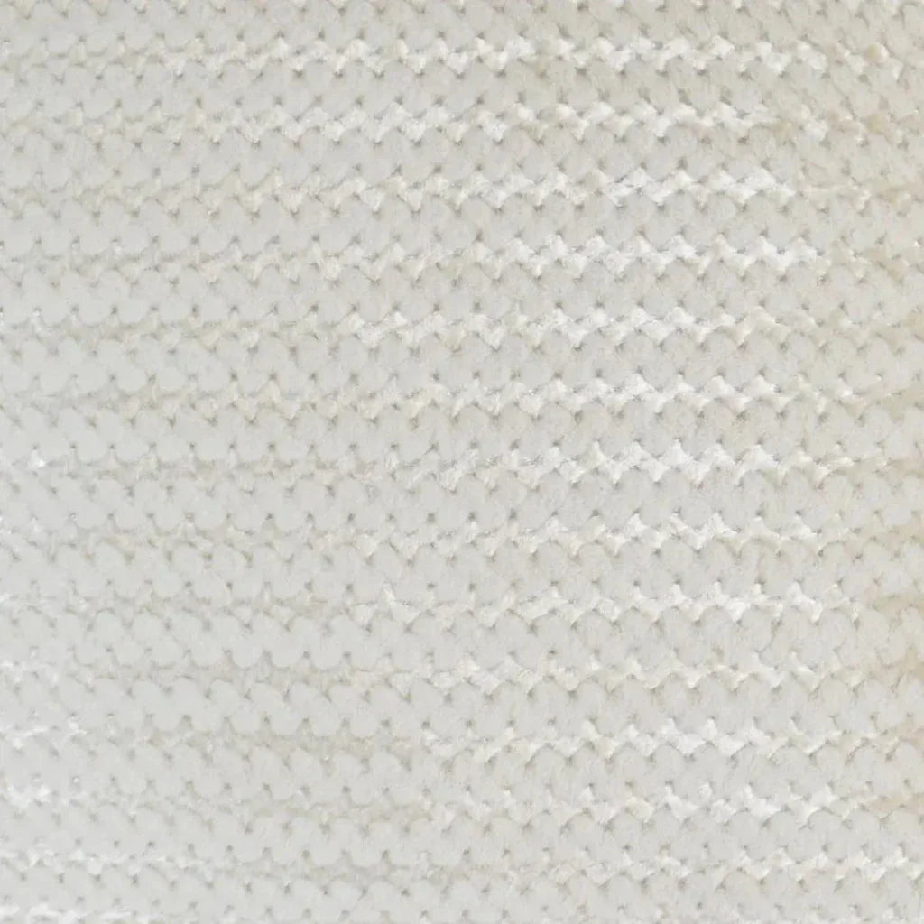 Gene Fur Ivory Throw Pillow With Insert