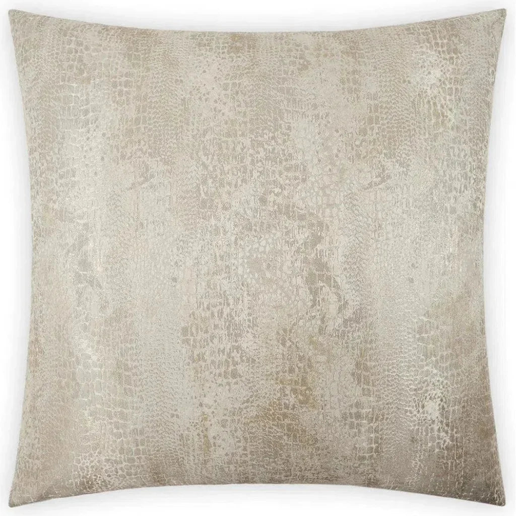 Gilded Brown Throw Pillow With Insert