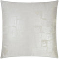 Glam Silver Throw Pillow With Insert