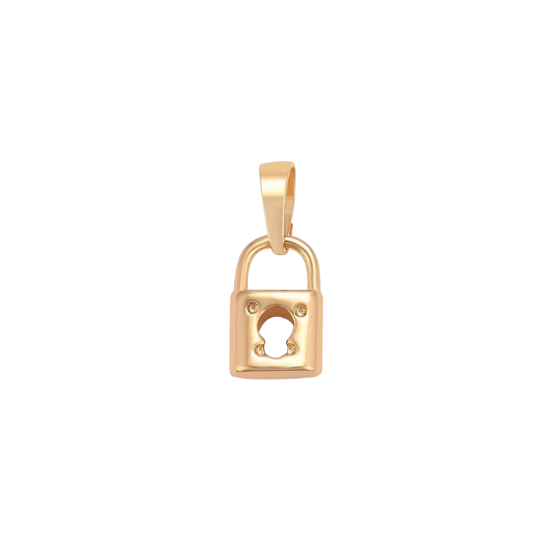 Golden Lock Charm ~Deep South Originals