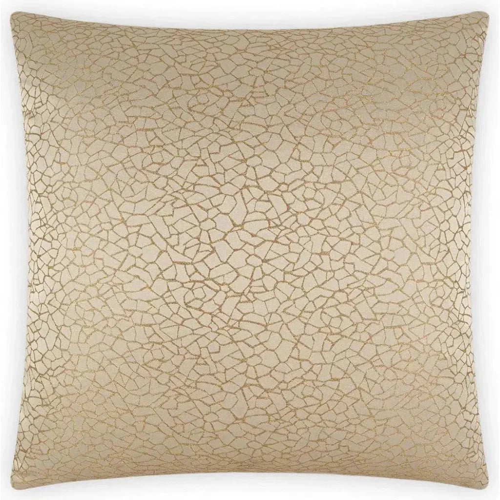 Gravel Brown Throw Pillow With Insert