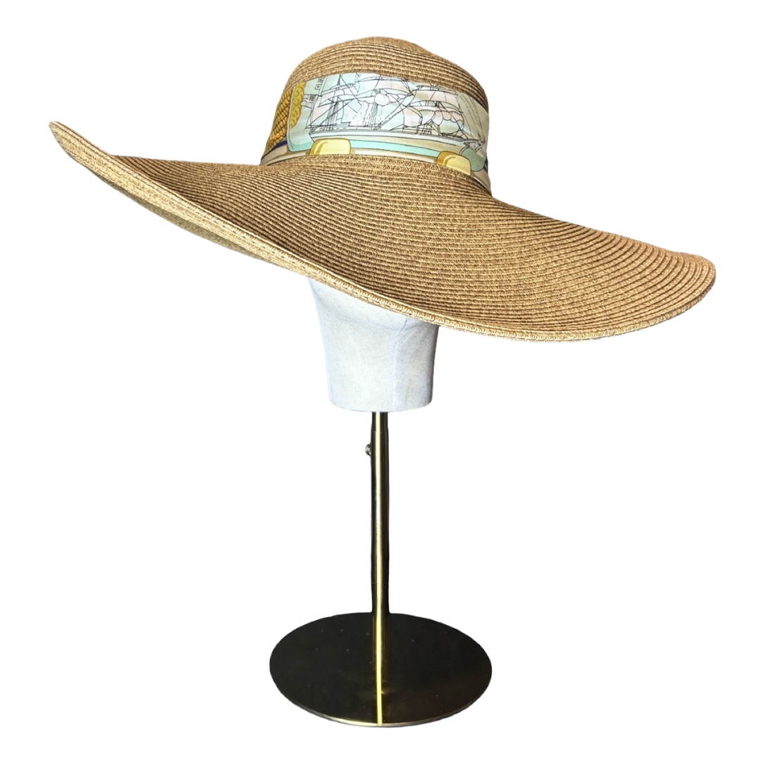 Yachting Perfect Straw Sun Hat