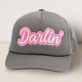 DARLIN Message Mesh Back Baseball Cap
