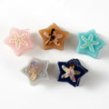 5PCS - Starfish Shape Mini Hair Claw Clip Set