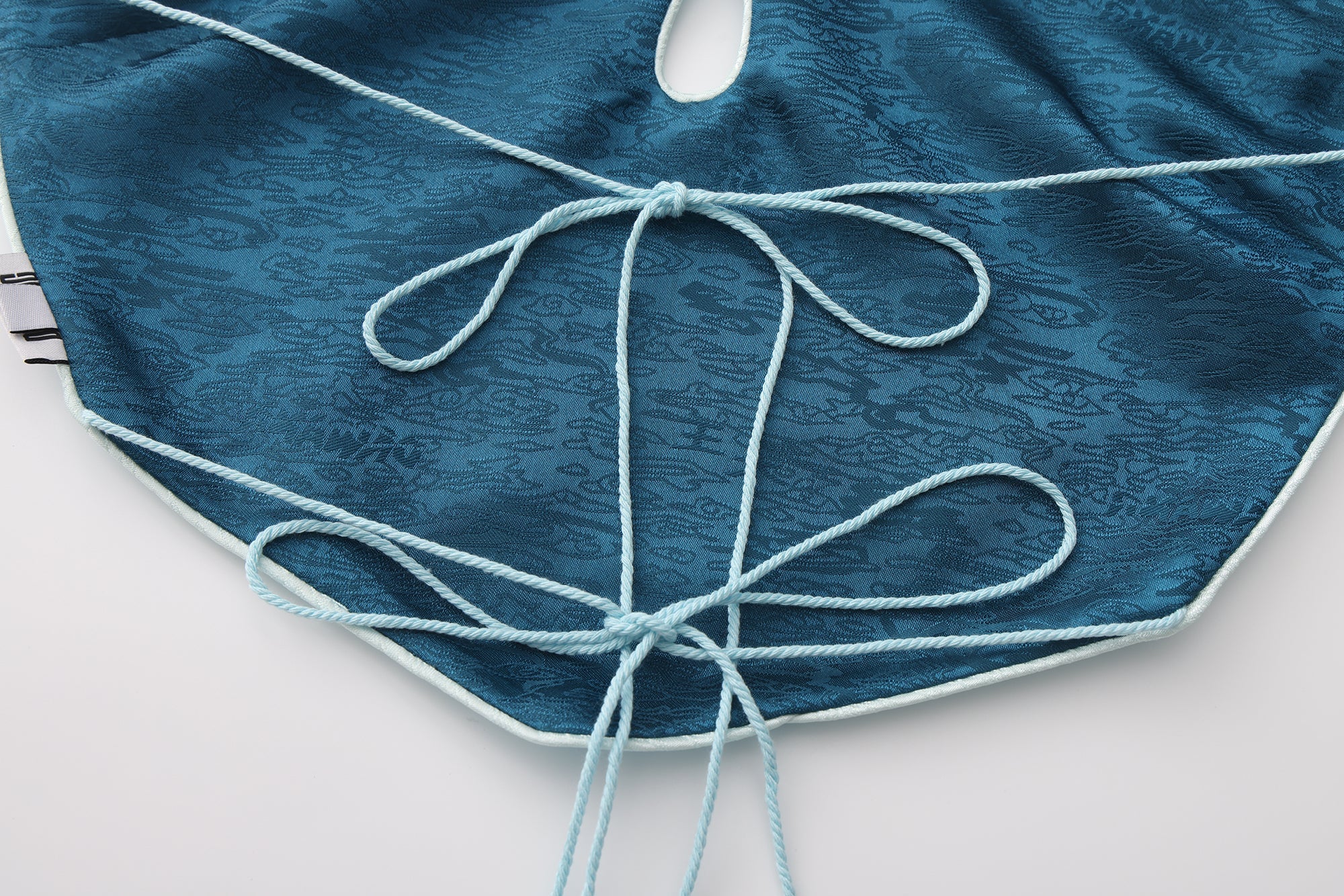 Dong Cropped Reversible Apron Top Elixir Blue