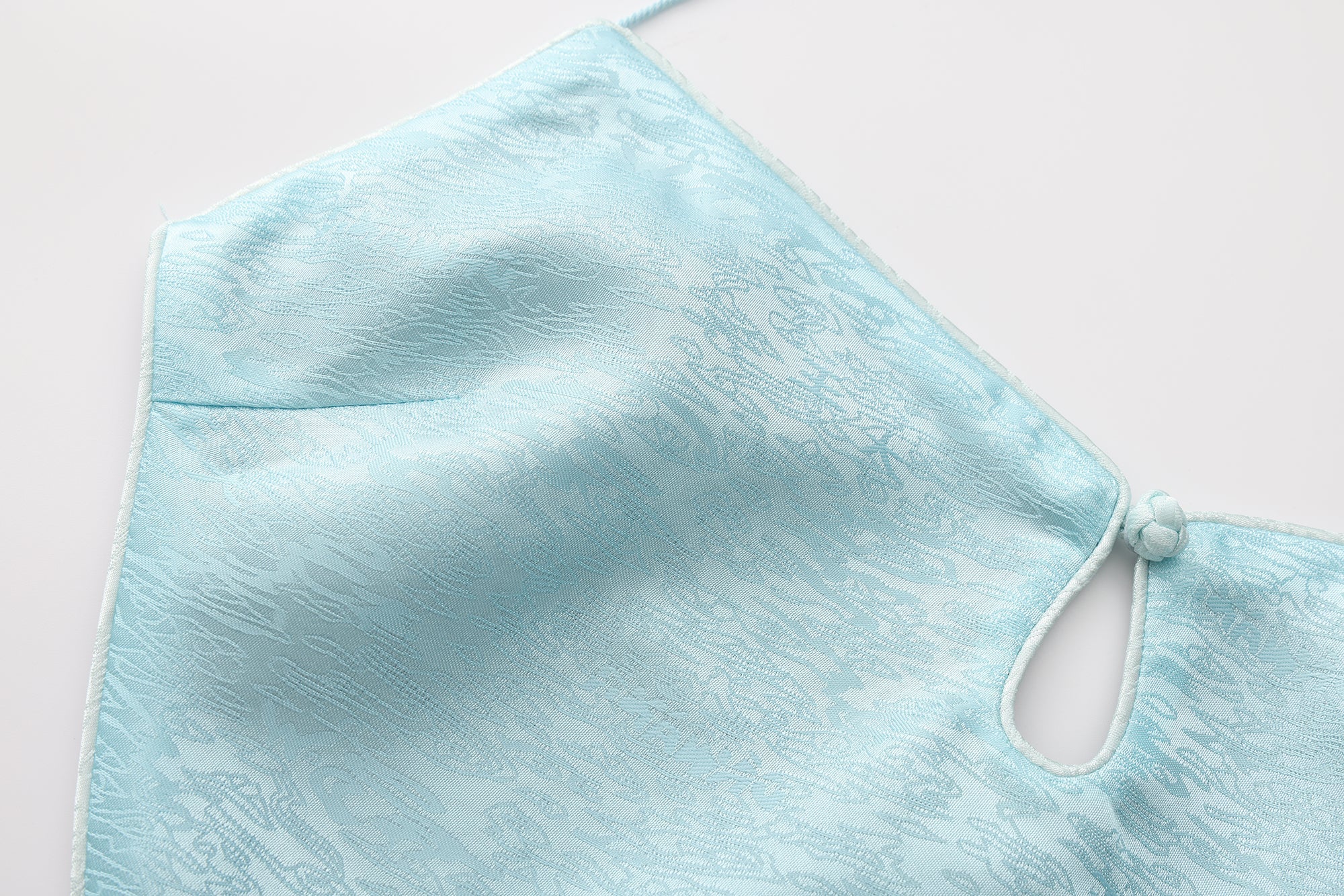 Dong Cropped Reversible Apron Top Elixir Blue