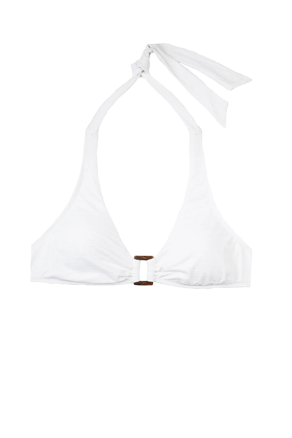 Tortoise Halter  |  Textured White