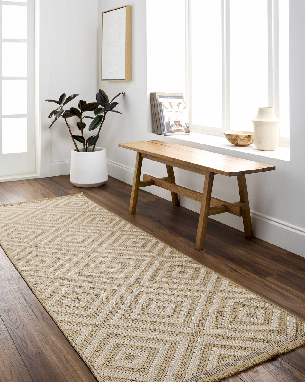 Uaine Washable Jute Rug - Clearance
