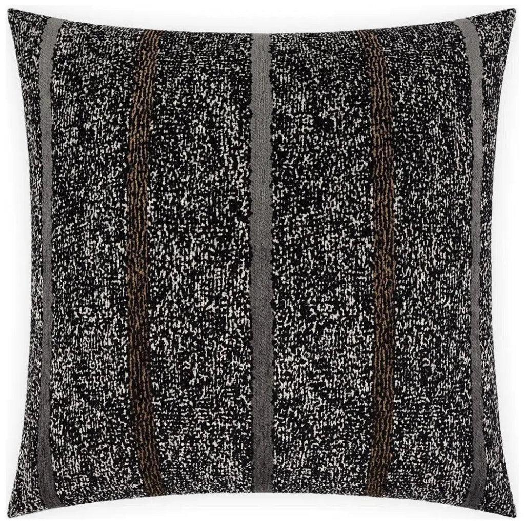 Hader Black Throw Pillow With Insert