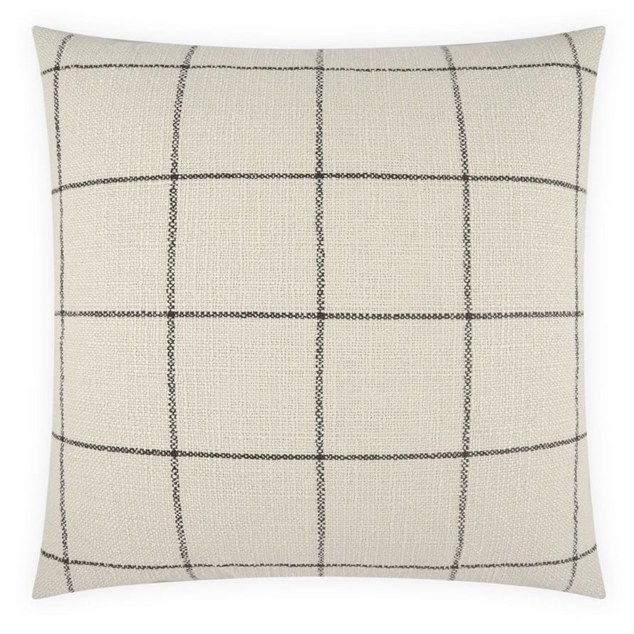 Hancock Off White Throw Pillow