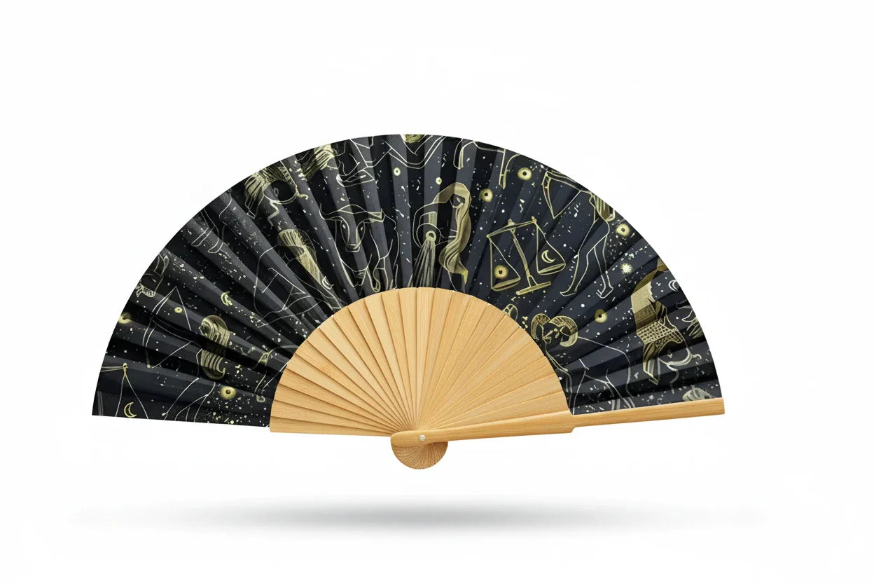 Zodiac Hand Fan