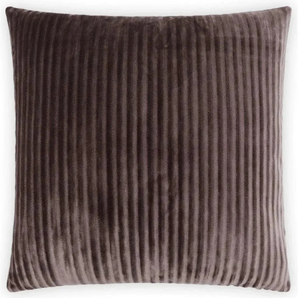 Hayworth Mauve Coffee Brown Throw Pillow Insert