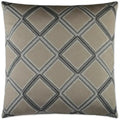 Hekla Granite Brown Throw Pillow With Insert